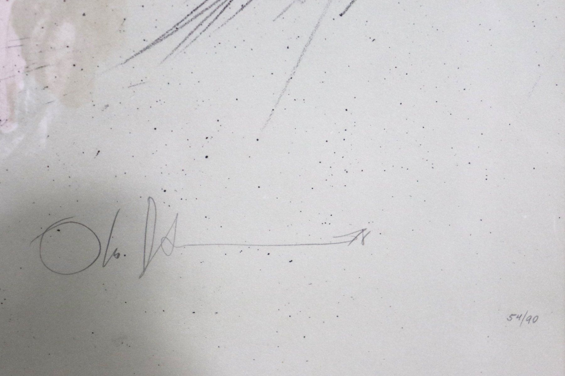 Arts picturaux & lithographies: Otto Bachmann 1915-1996, Lithographie, "Loth mit Tochter" – D'occasion à Zug par Kunst-Fundgrube 1