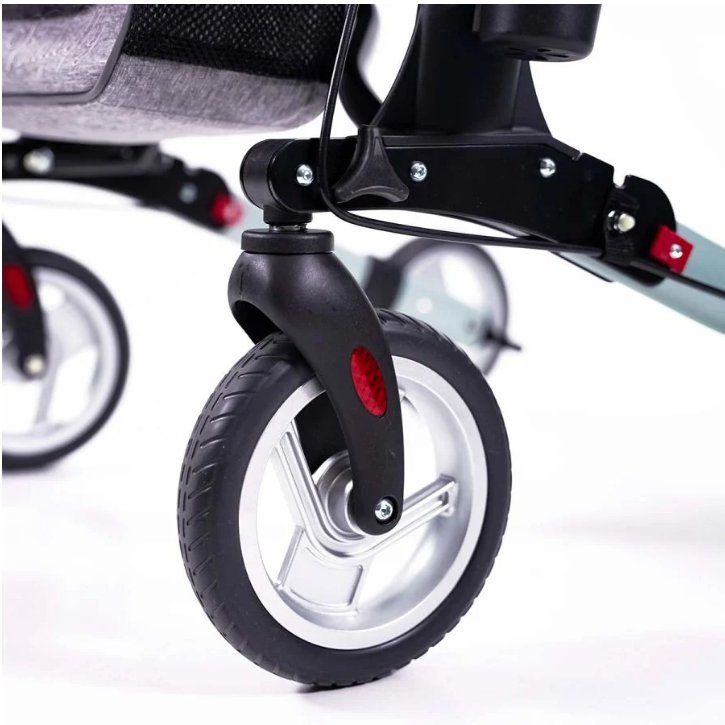 Ausili per la deambulazione: Leichtgewichtrollator Butterfly Premium Anthrazit – Nuovo e nell'imballaggio originale da Bettlach venduto da Proteno 5