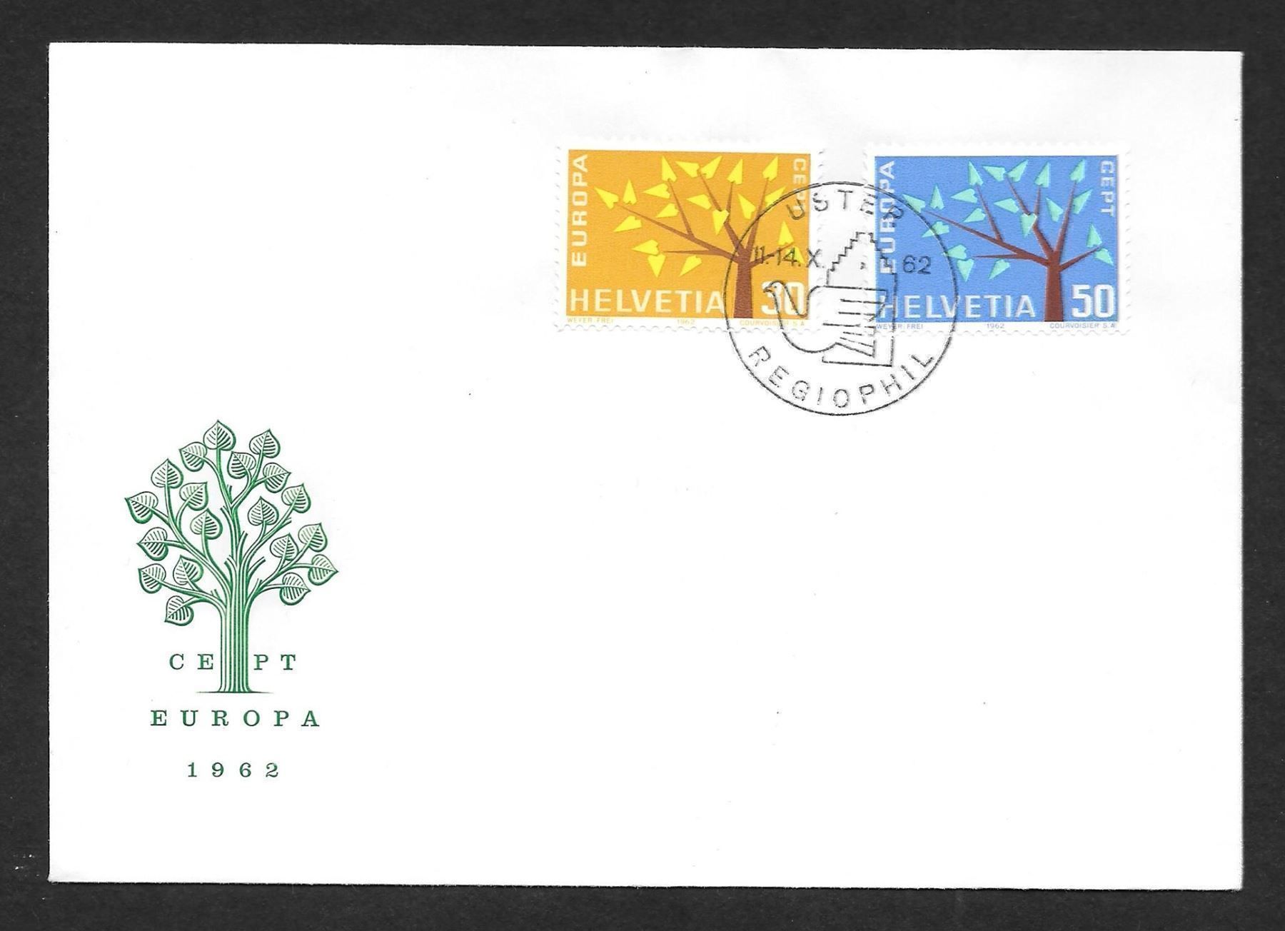 Tous les timbres: Sonderbrief S. 541 Regiophil Uster 11.-14.10.1962 – Neuf (Voir description) à Olten par clotaldi