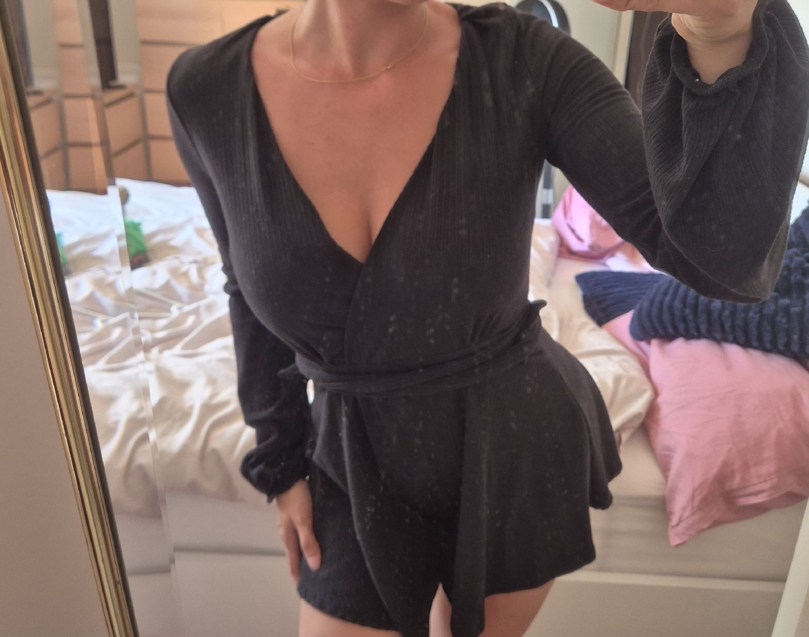 Tute: combishort  Fashion Nova noire taille S  – Usato da Versoix venduto da Lenas9