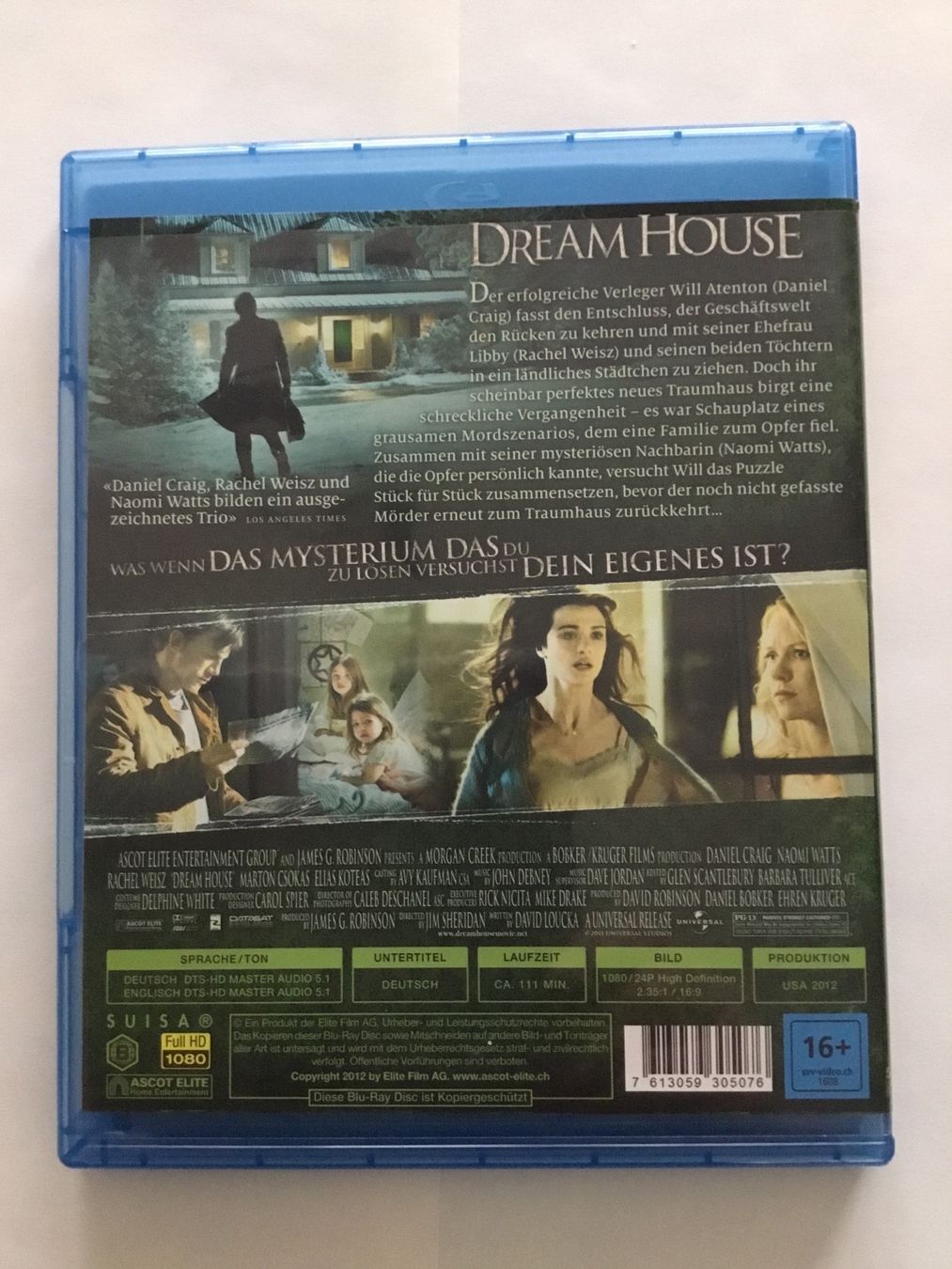 Tutti i DVDs: Dream House Blu Ray gebraucht – Usato da Blauen venduto da berlingo65 1