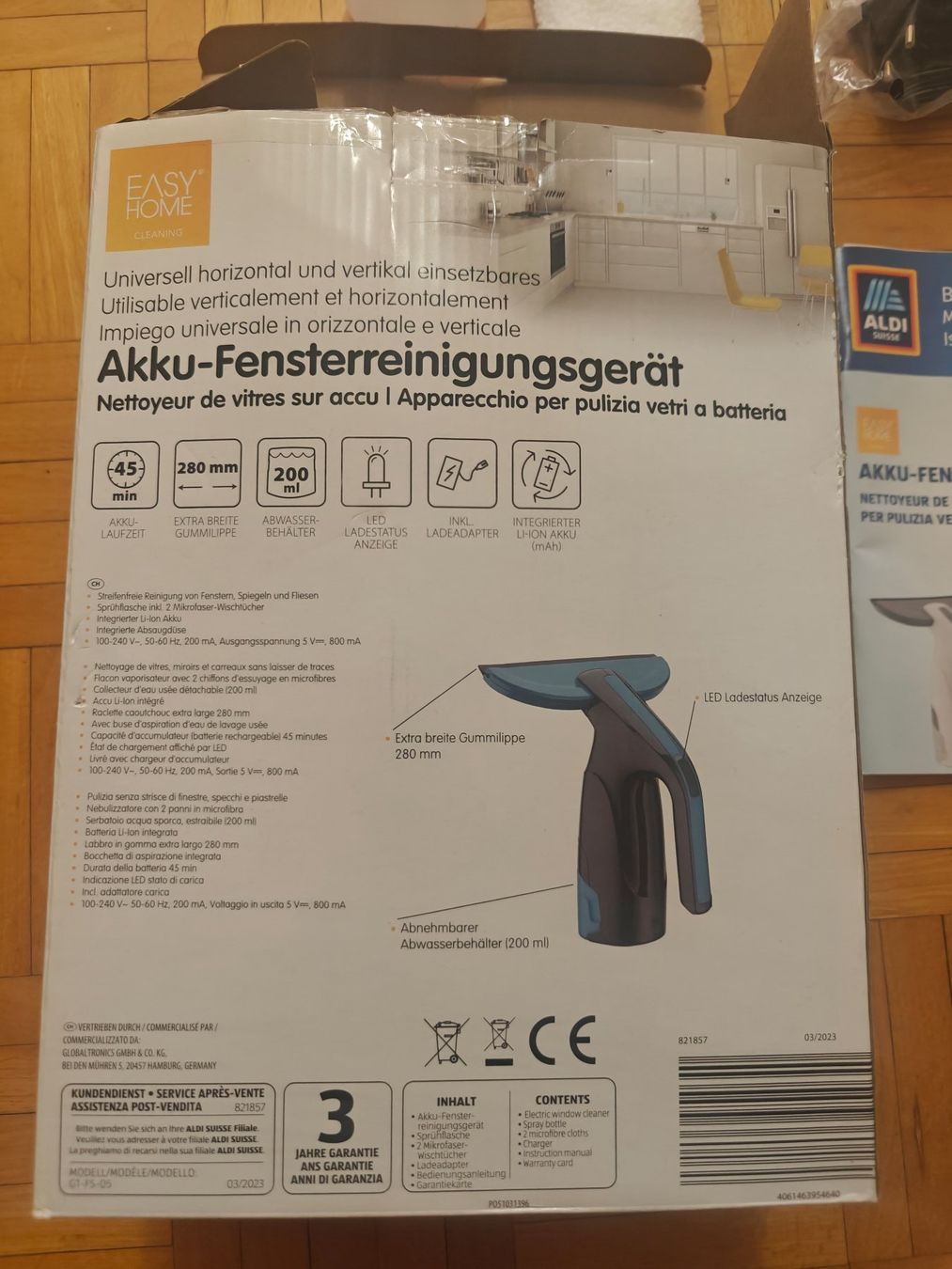 Sonstiges für Haushalt & Wohnen: Neuer Akku-Fensterreiniger – Neu und originalverpackt aus Fislisbach von rms195 1