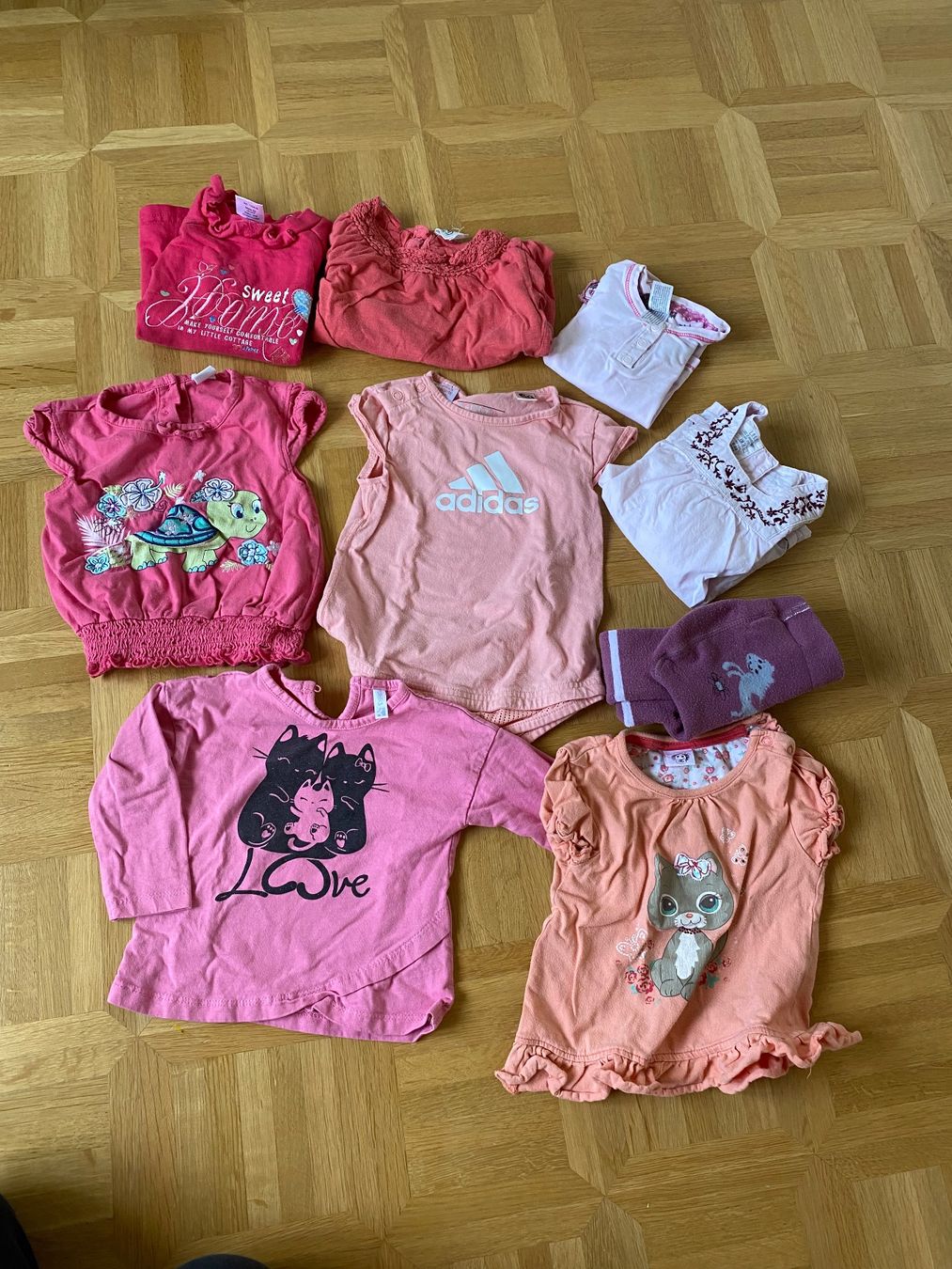 Kleiderpakete & -sets: Kleiderpaket rosa Grösse 74 (114) – Gebraucht aus Vilters von Zwaergli13