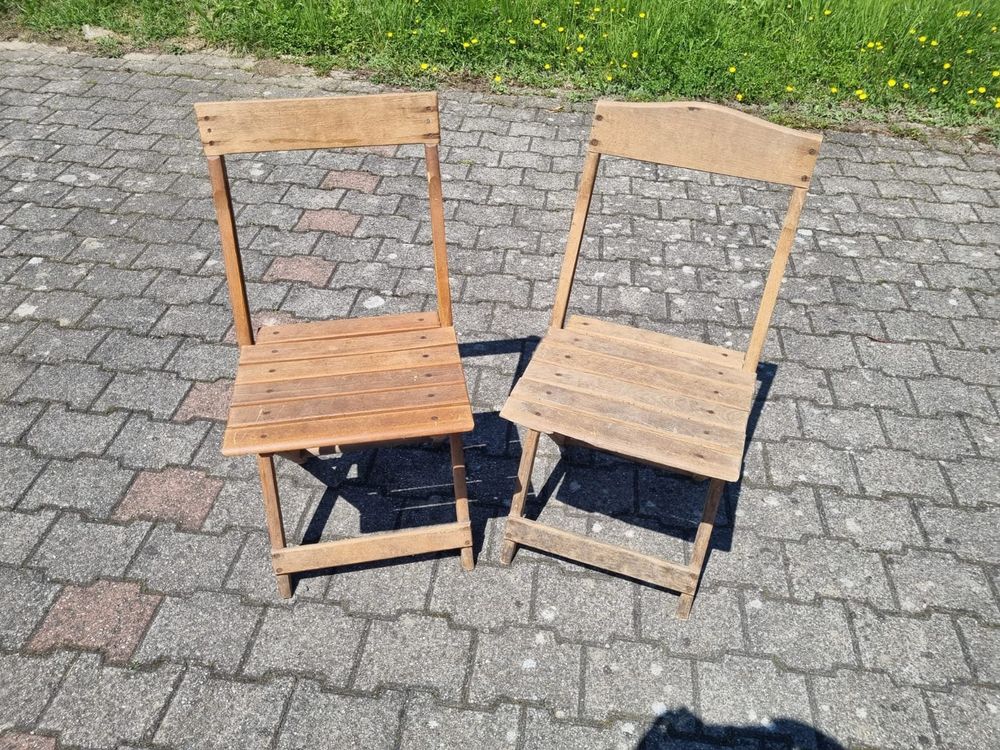 Garten Holzklappstühle Kaufen auf Ricardo