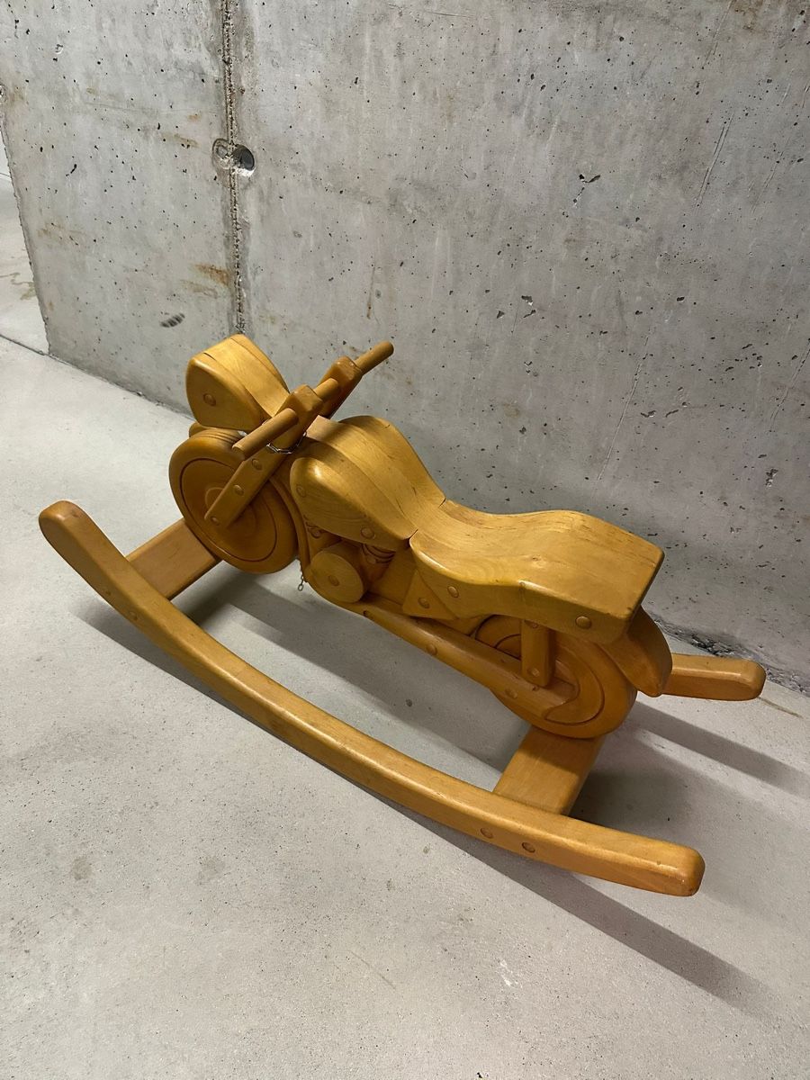Spielzeuge: Dondolo moto legno per bambini – Neu (gemäss Beschreibung) aus Möhlin von ruz_h5fl 2