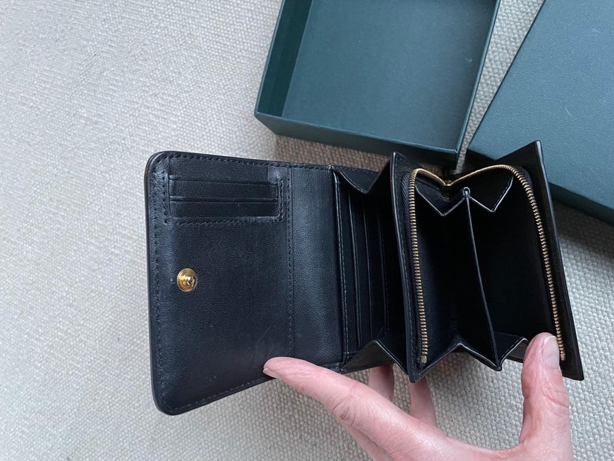Mulberry Portafogli: Mulberry Black Leather Small Wallet – Nuovo (secondo la descrizione) da Zürich venduto da Anna-S 3