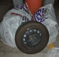 4x Winterräder Dunlop 205/55 R16 auf Stahlfelgen