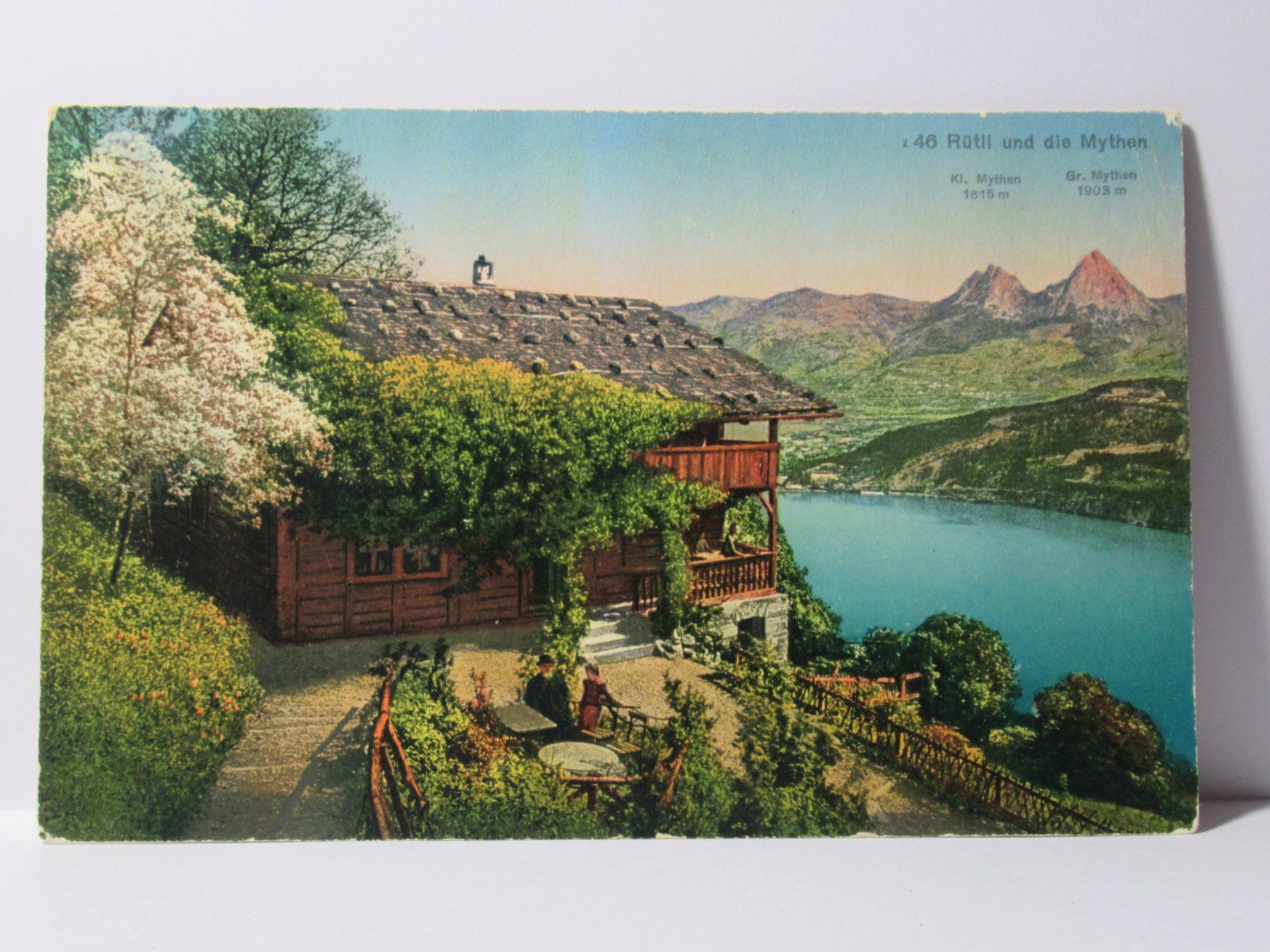 Cartoline postali: Rütli und die Mythen 1929 – Usato da Grenchen venduto da Bluemchen1900