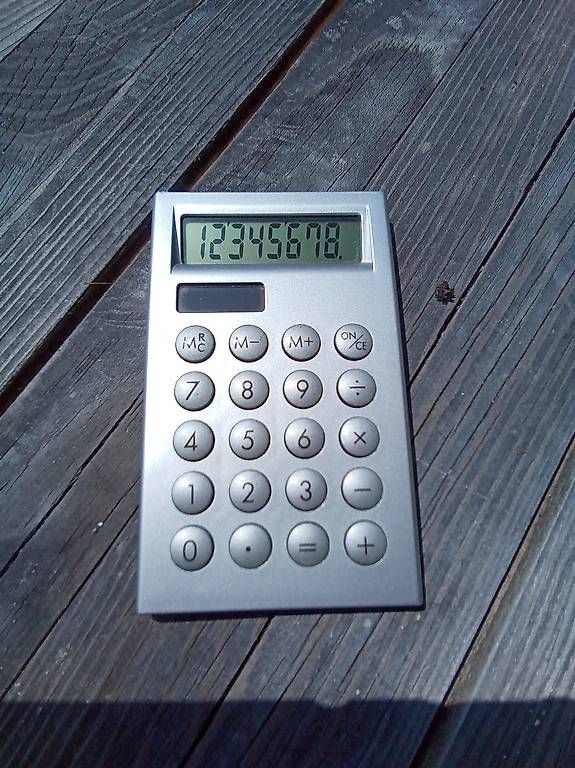 Calcolatrici tascabili: Solar Taschenrechner – Usato da Schiers venduto da Pet70