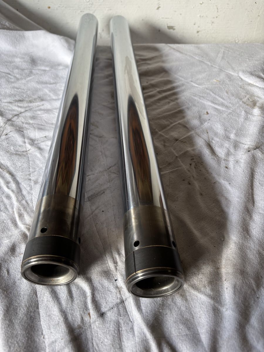 Harley-Davidson Tutti i ricambio per moto: Harley Davidson Gabelstandrohr 49mm – Usato da Schötz venduto da Harley35 3