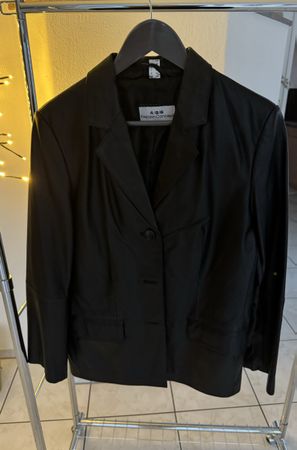 Vintage, echter Lederblazer