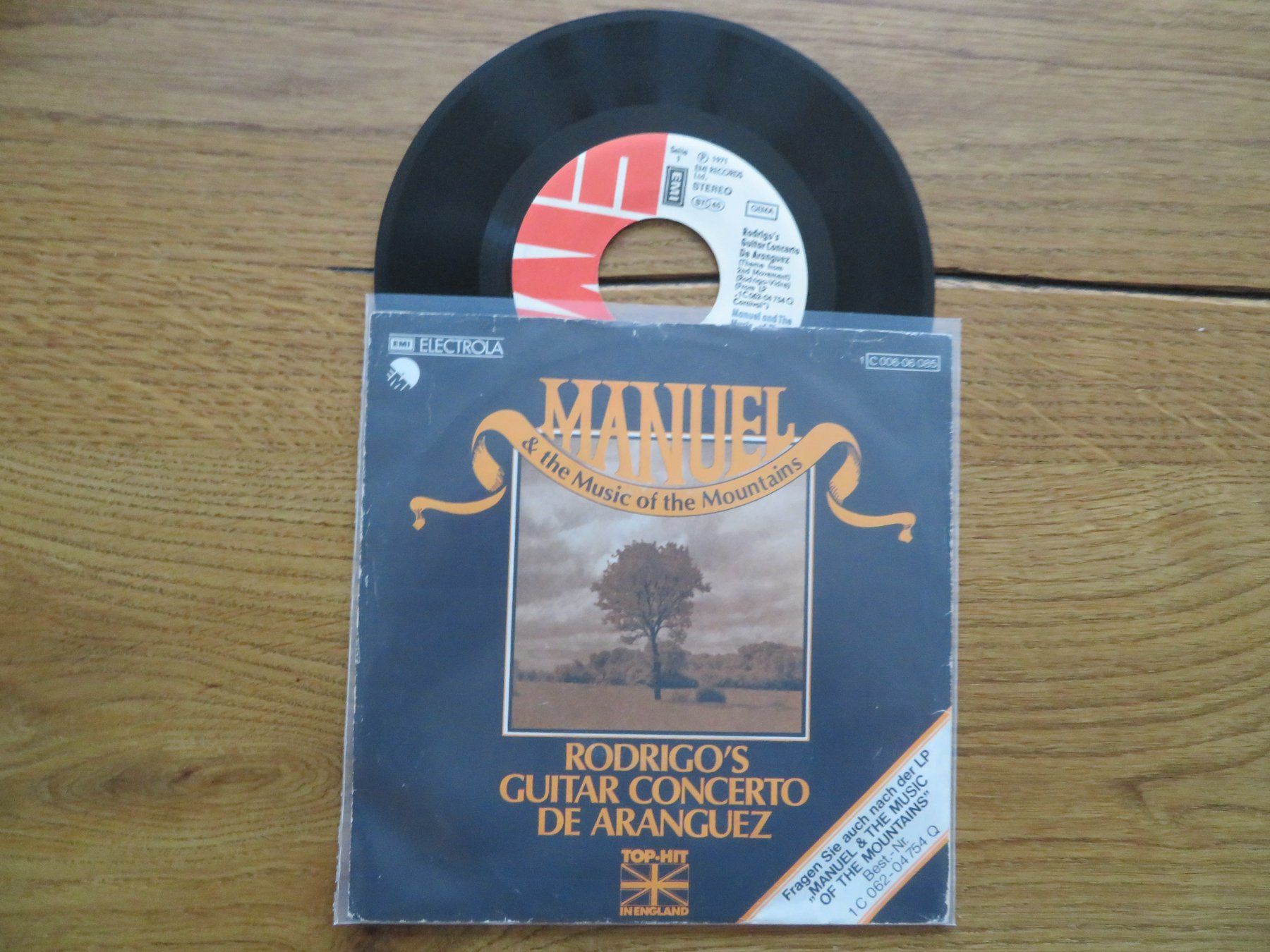 Schallplatten: Manuel - Rodrigo's Guitar Concerto - Single Schallplatte – Neu (gemäss Beschreibung) aus Zürich von max_cp5f