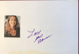 Staci Keanan Autogramm signiert Karte mit Bild 10x15cm