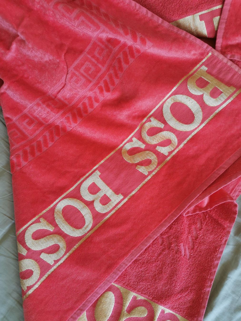 Hugo Boss Teli da bagno: Hugo Boss Strand Tuch – Nuovo (secondo la descrizione) da Schlieren venduto da vlalif 5