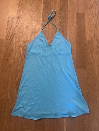 Calvin Klein Swimwear Beach Dress Strandkleid Türkis Gr S/M