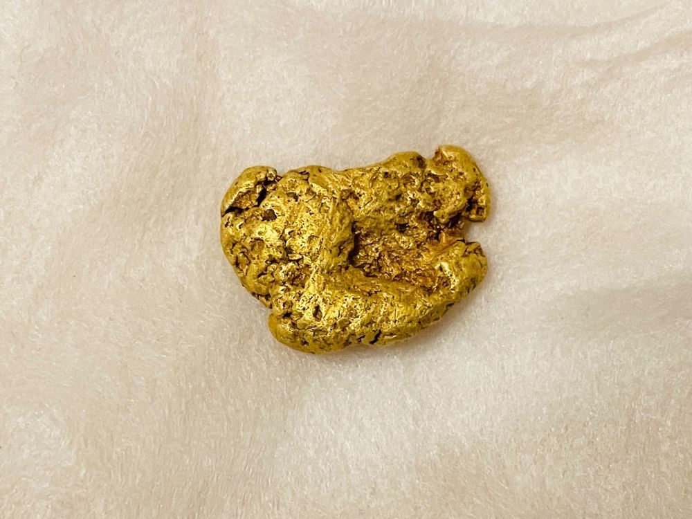 Goldnugget 12.74 Gramm - Eigenfund 1