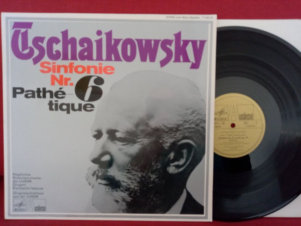 TSCHAIKOVSKY Sinfonie 6; IWANOW; LP Eurodisc Kaufen auf Ricardo
