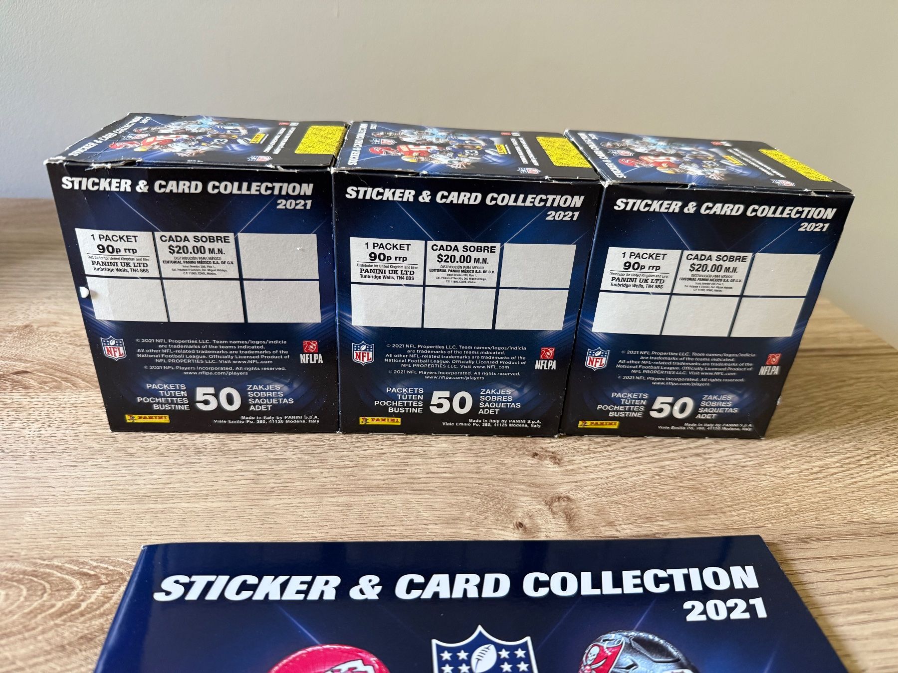 Panini Carte collezionabili: Panini NFL Sticker & Trading Card Collection 2021 Set – Nuovo (secondo la descrizione) da Malters venduto da cap.design_ 2