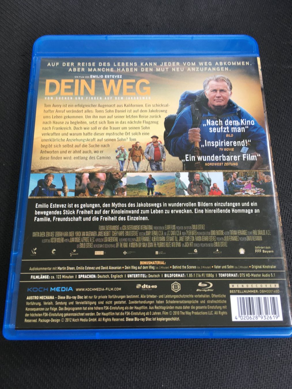 Tutti i DVDs: Dein Weg [Blu-ray] – Usato da St.Gallen venduto da MedienJoe 1