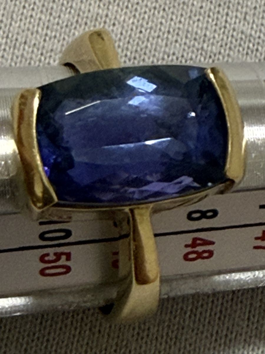 Anelli: Ring Gold 18k mit Tansanit – Usato da Oberhof venduto da RealStone 3