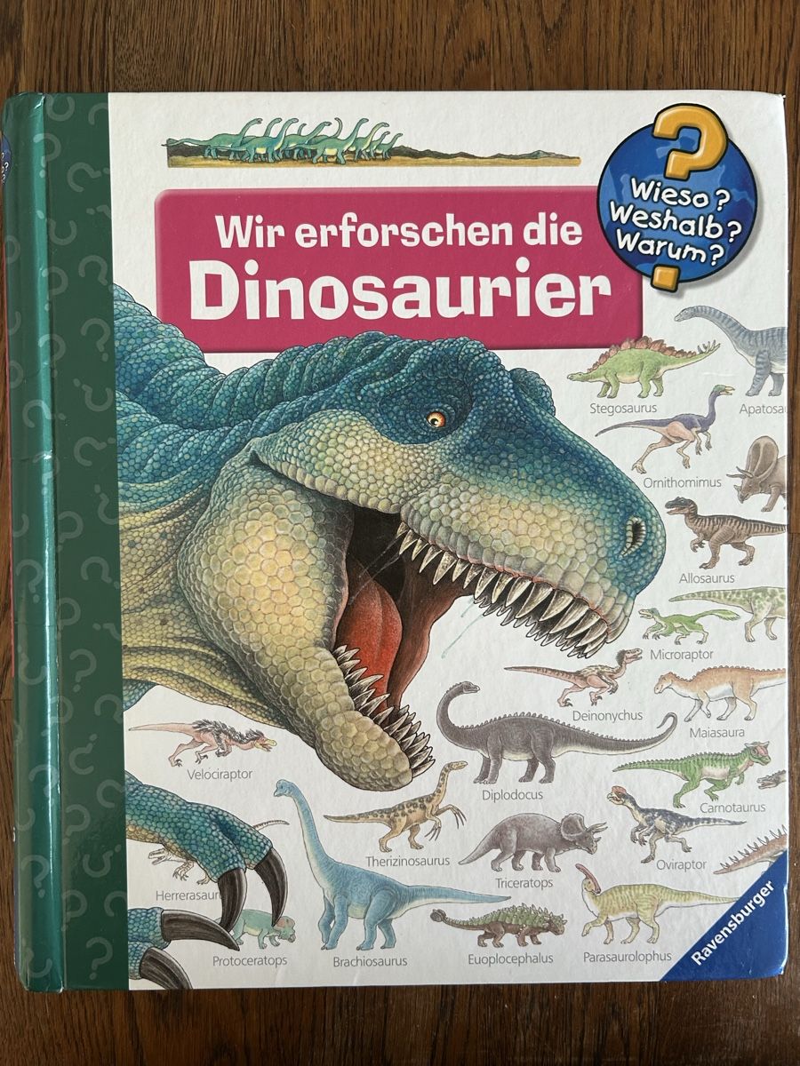 Libri: Kinderbuch Wir erforschen die Dinosaurier  Ravensburger – Usato da Wolhusen venduto da eve_m6cg