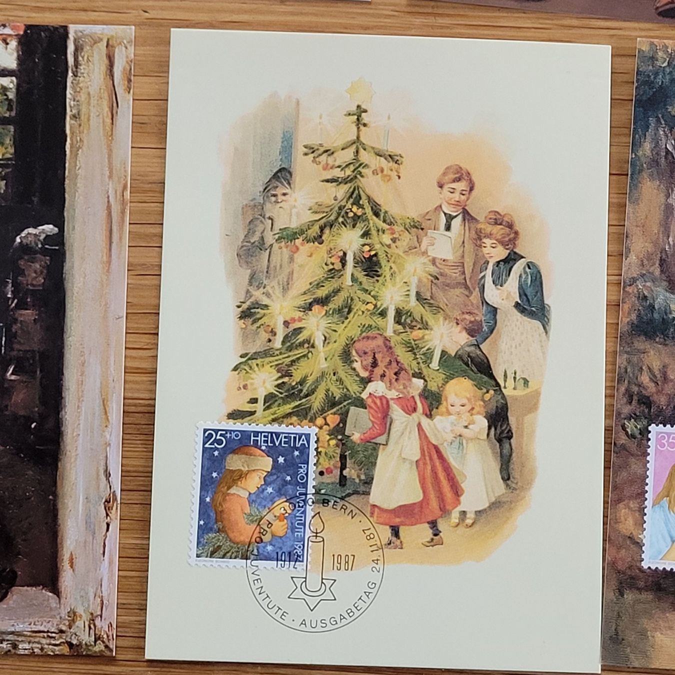 Alle Briefmarken: Los Maximum Karte Pro Juventute 1987 – Gebraucht aus Biel/Bienne von Destockweb 3
