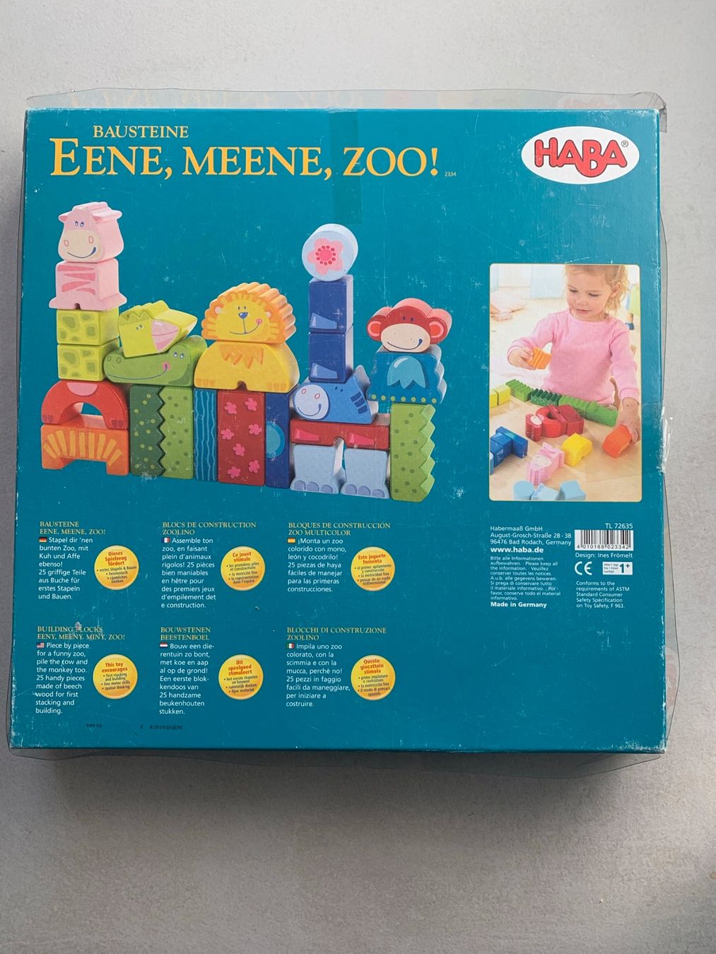 Haba Kit di costruzioni: HABA     Blocchi di costruzione – Usato da Minusio venduto da murimiri 1