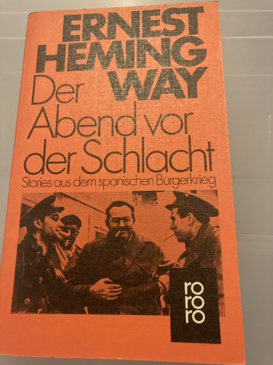 Libri: Hemingwey Ernest selbstzeugnis 2 Romane – Usato da Bonstetten venduto da Ernstg08 1