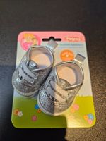 Neu - Heless - Puppenschuhe silber 38-45cm