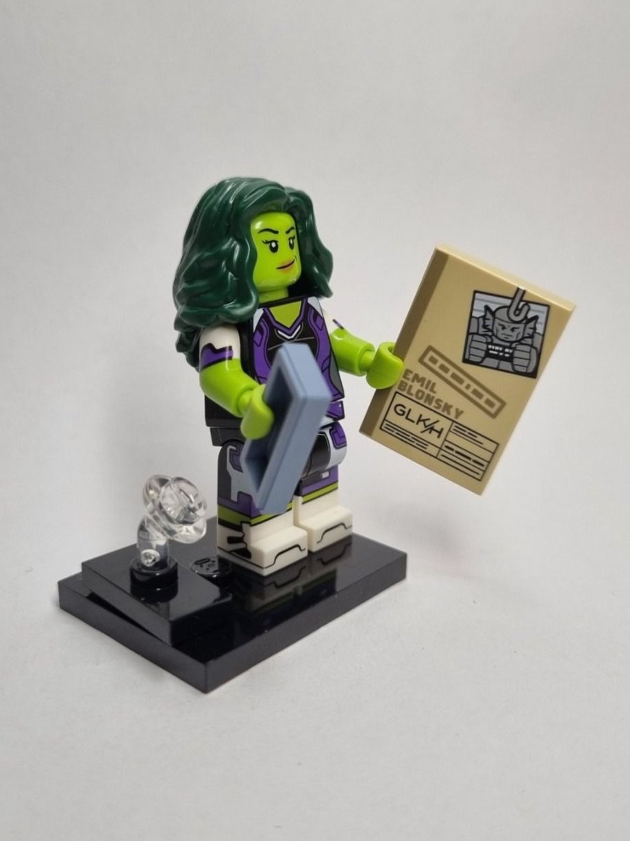 Lego Kit di costruzioni: LEGO colmar2-5 She-Hulk, Marvel Studios, Series 2 – Nuovo (secondo la descrizione) da Basadingen venduto da NekoBricks 4