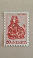 Timbre poste Suisse Helvetia 20 Fr Ioannes état neuf