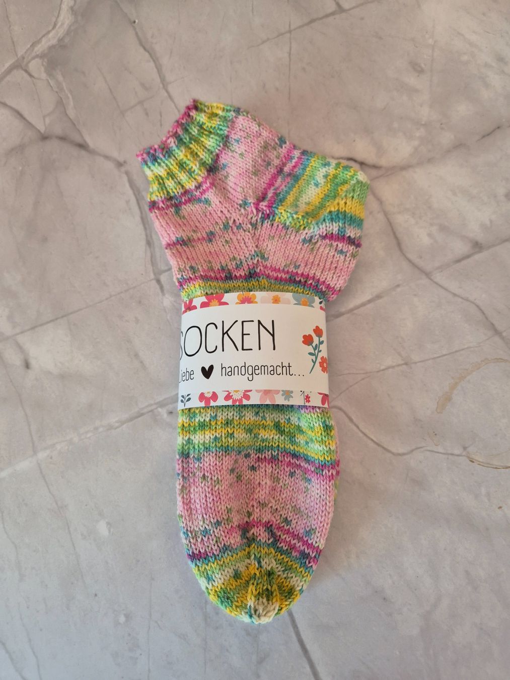 Calze: OPAL "Aquarell" Gr. 40/41- Handmade - Neu – Nuovo e nell'imballaggio originale da Lyssach venduto da ladyfly