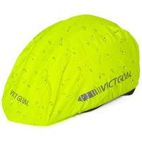 Regenüberzug Cover für Velo- Radhelm Leuchtgelb