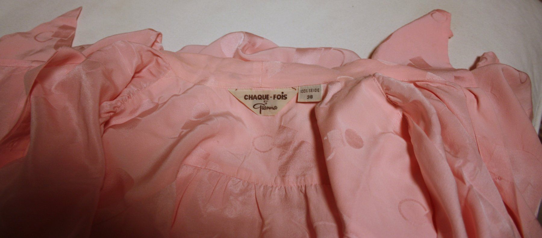 Camicette: Bluse CHAQUE - FOIS Seide rosa Gr. 38 – Usato da Flüelen venduto da Diversicum-Vintage 8