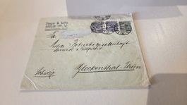 1924 Deutsches Reich Perfin Brief