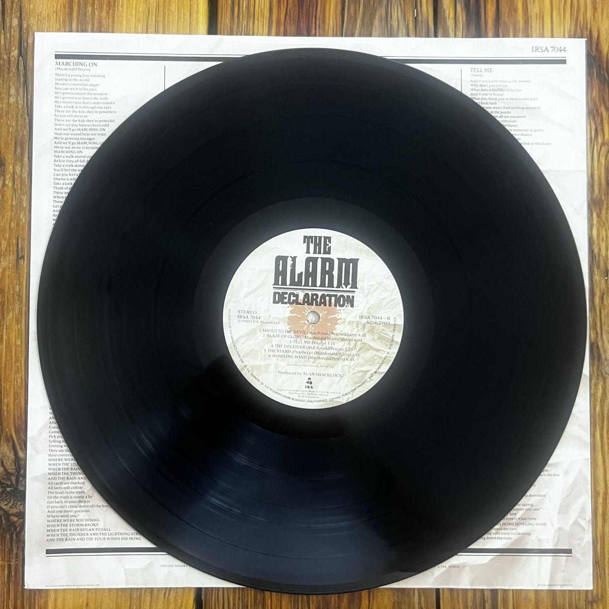 Dischi in vinile: The Alarm Declaration - Vinyl LP – Usato da Umiken venduto da mar_p7n9 5
