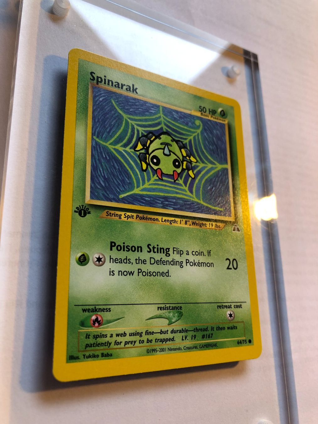 Carte collezionabili: Spinarak 1st Neo Discovery - MINT - ab 1.- – Usato da Giubiasco venduto da dan_pr8b 1
