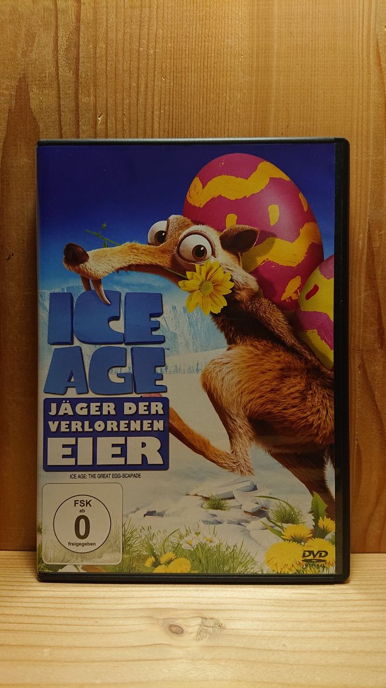 Tutti i DVDs: ICE AGE Jäger der verlorenen Eier DVD – Usato da Wilderswil venduto da Exebub