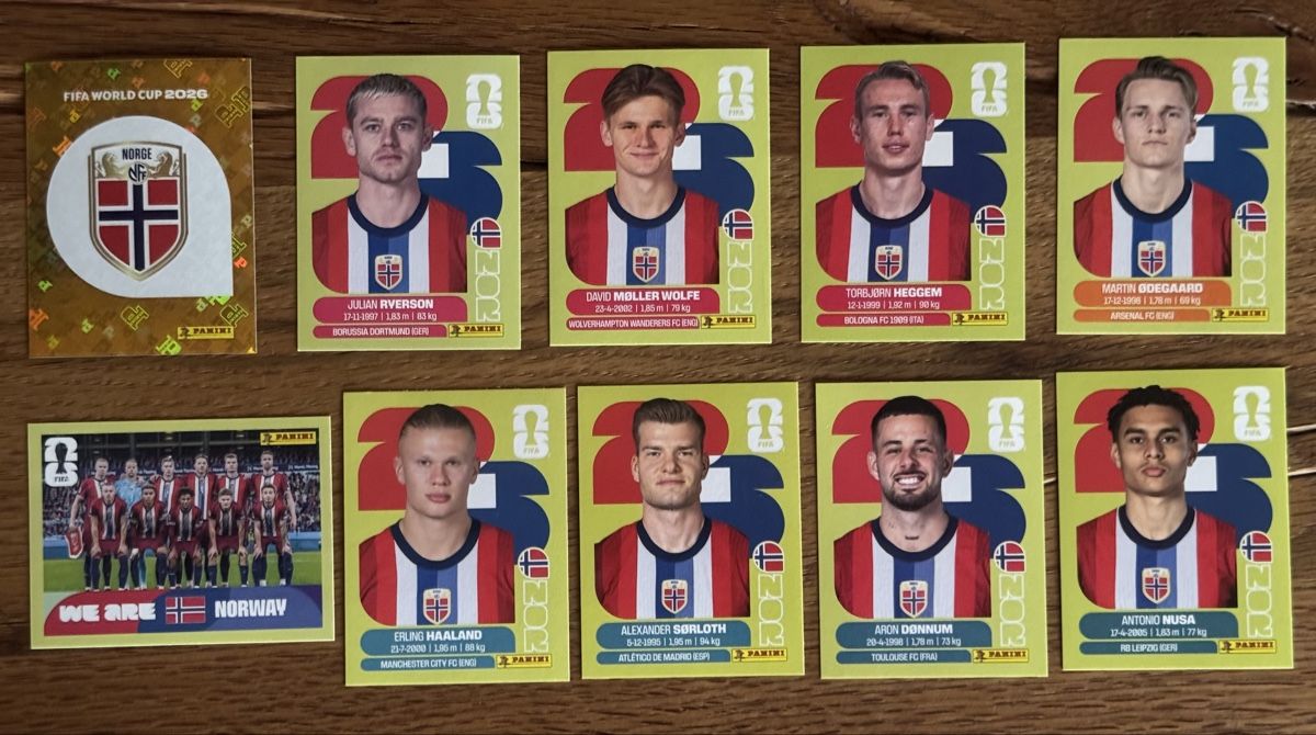 Panini Carte collezionabili: Panini Sticker WM 2026 - Norwegen  – Nuovo (secondo la descrizione) da Mägenwil venduto da Goldfire