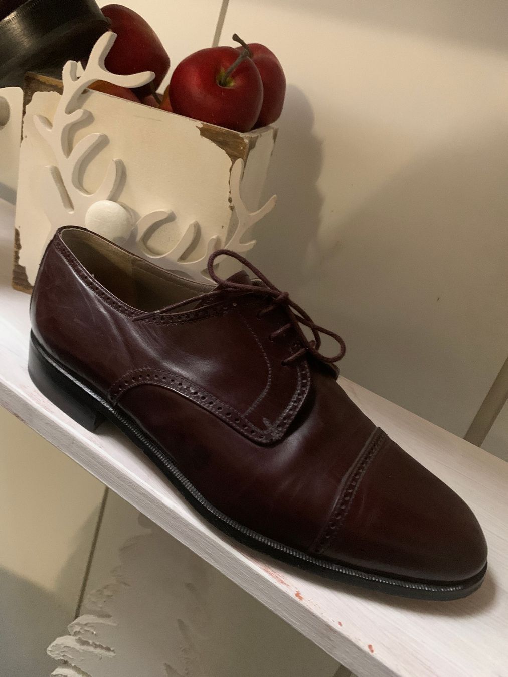 Scarpe da uomo: Herrenschuh MAESTRO EUGENIO  rotbraun Grösse 41 – Usato da St. Gallen venduto da Miousch 2