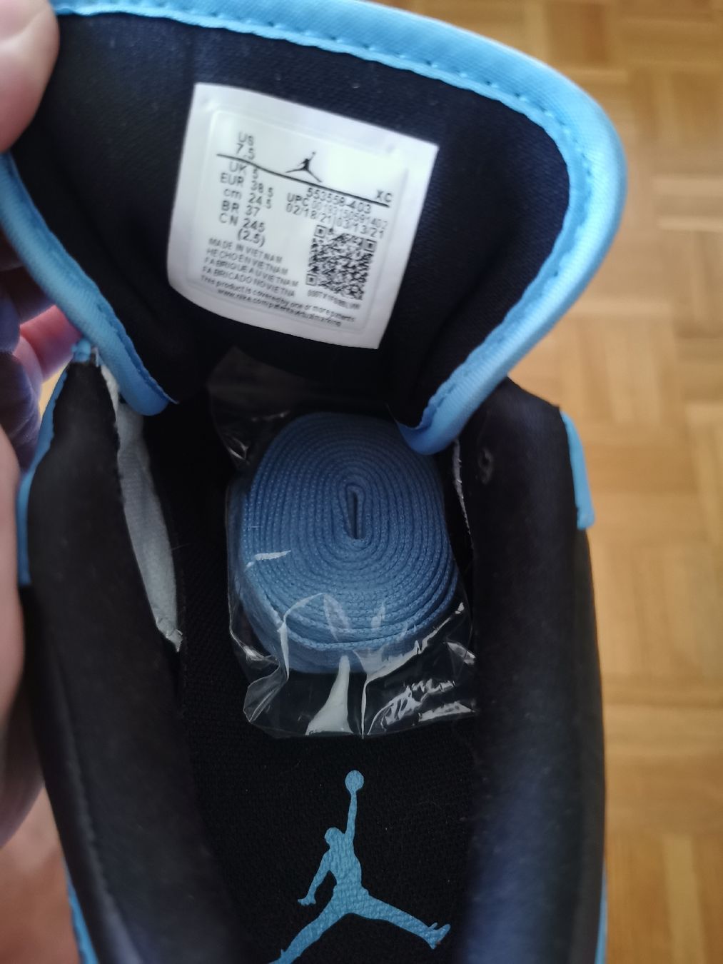 Jordan Herrenschuhe: Jordan University low blue 38.5 – Neu (gemäss Beschreibung) aus Bern von ged_ffx9 4