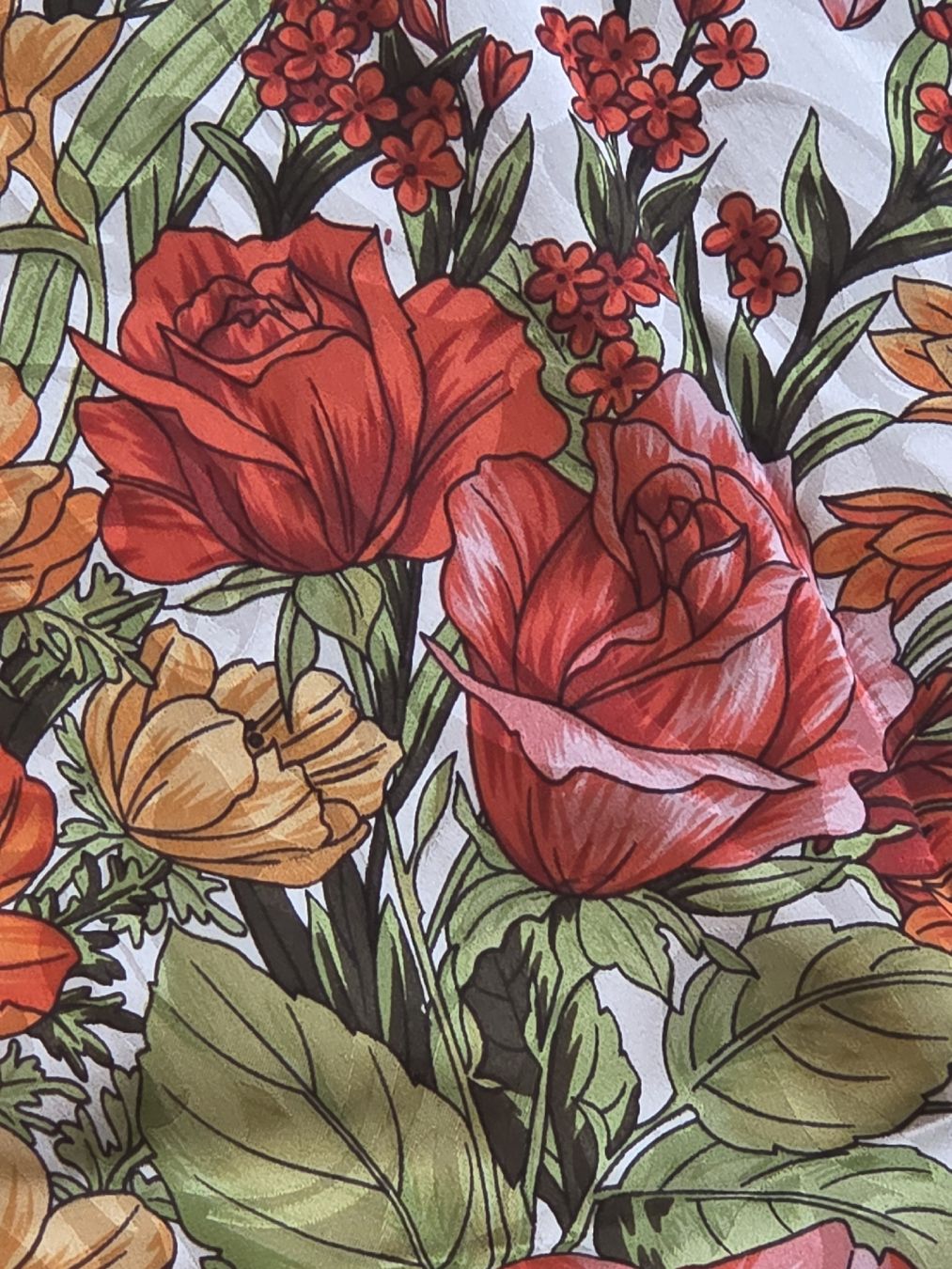 Foulards, Tücher & Schals: Seidenfoulard 88 x 88 cm – Neu und originalverpackt aus Frauenfeld von Schenken-mit-Herz 2