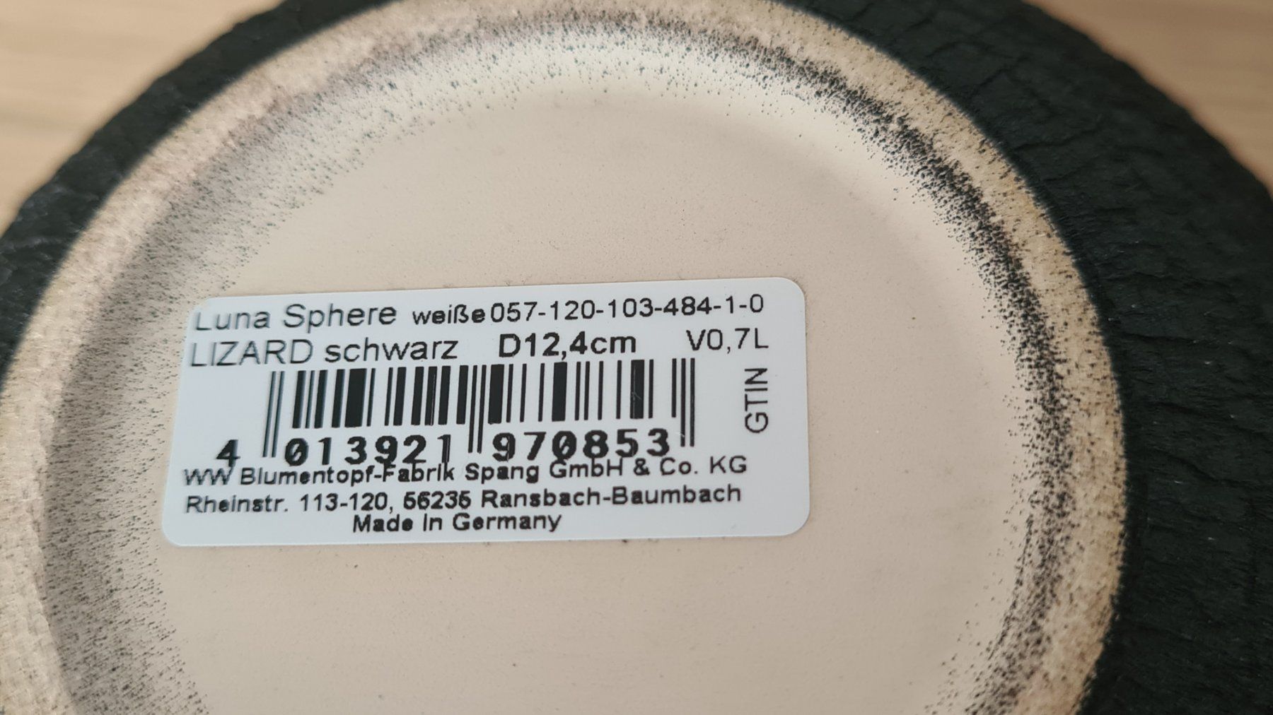 Pots de fleurs: Blumentopf schwarz – D'occasion à Zürich par Agios 3