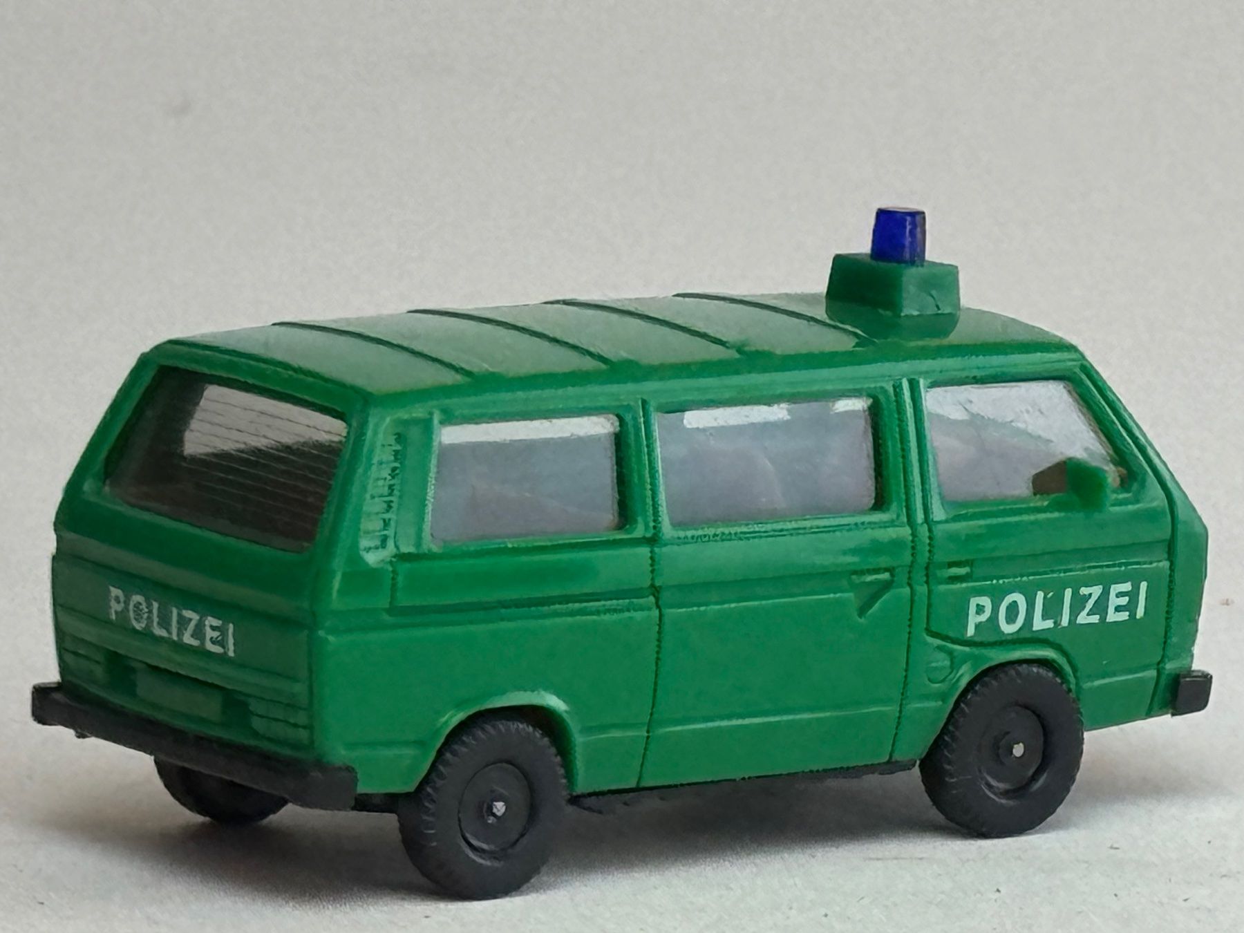Herpa Modellini d'auto: VE1- Herpa VW T 3 Polizei Bus – Usato da Elm venduto da Wikmtz 1