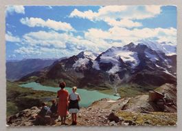 Blick vom Piz Lagalb auf die Bernina-Seen
