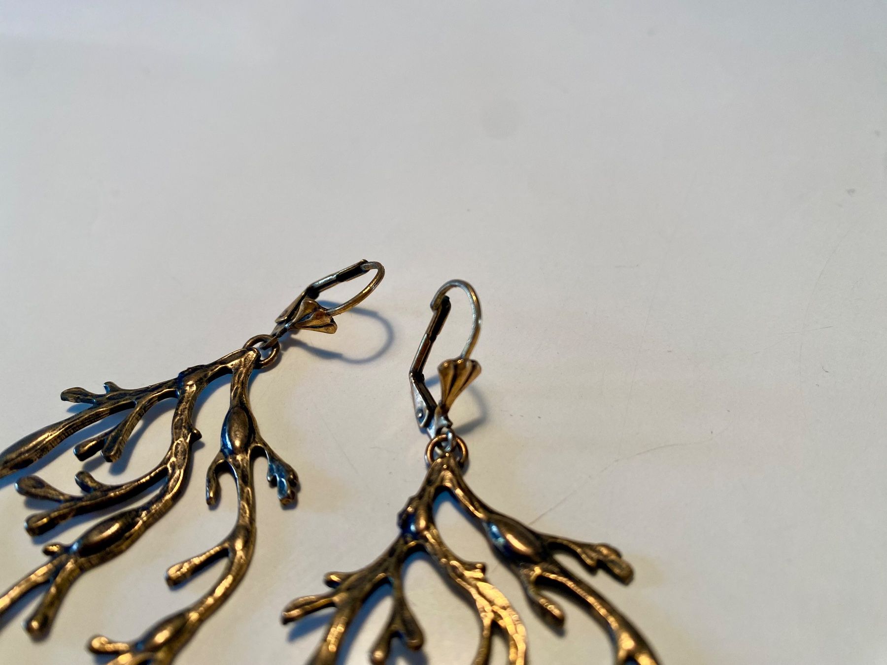 Orecchini pendenti & Orecchini a lobo: Elegante Ohrringe mit echten Süsswasserperlen – Usato da Basel venduto da curated_finds 1