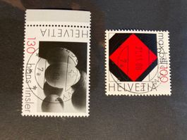 Schweiz 2008 Satz Bill Finsler Kunst Vollstempel 1Tag Schwyz