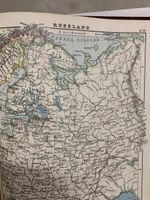 sehr altes Lexikon "Hand-Bibliothek des Wissens" mit Karten
