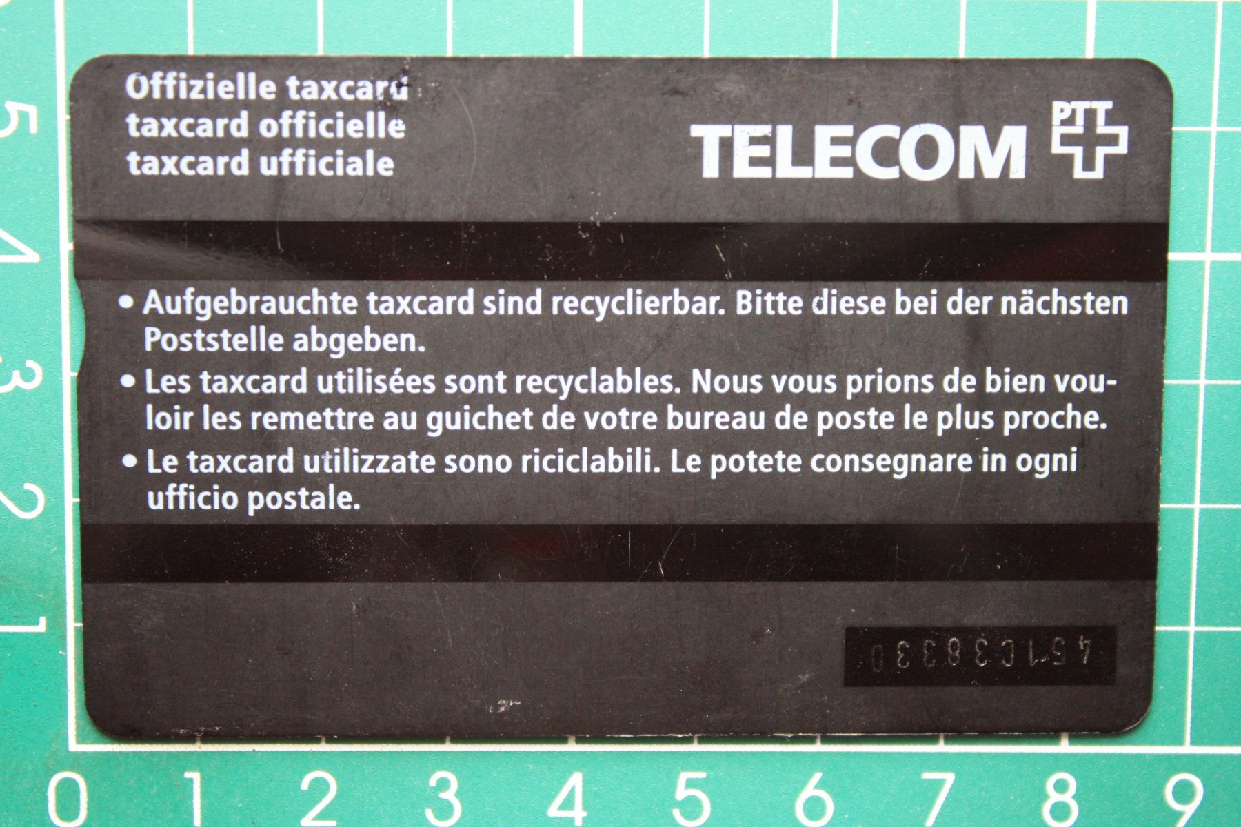 Swisscom Telefon- & Taxkarten: ptt taxcard /geschenkkarte – Gebraucht aus Laupen BE von Gufi57 1