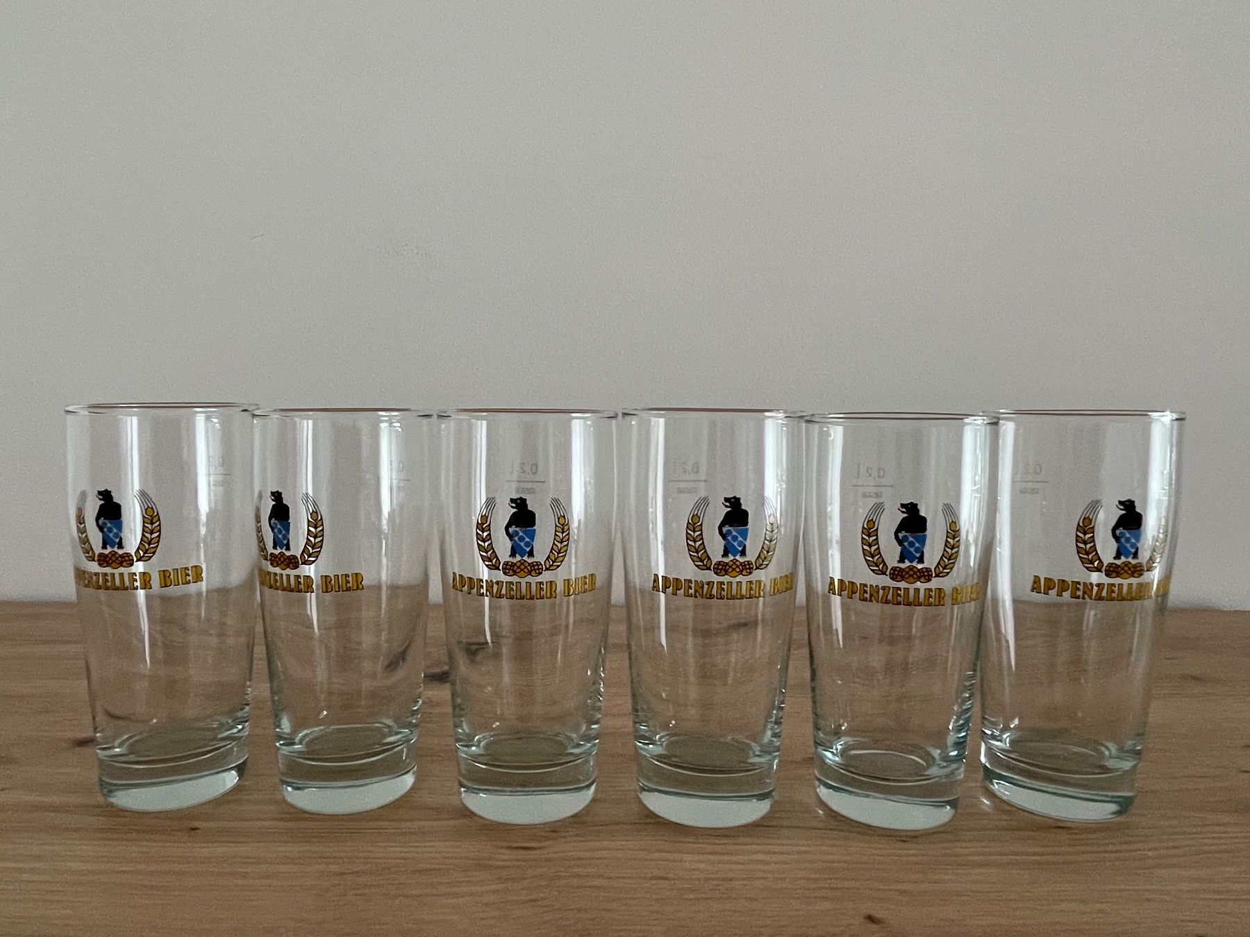 Verres: 6 Appenzeller Bier Gläser 2dl – Neuf (Voir description) à Niederglatt ZH par aka_f8rd